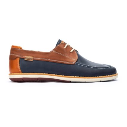 Pikolinos JUCAR Scarpe Barca Uomo Blu Marroni | IT 5398T70U